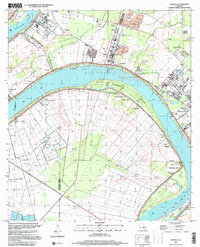 Carville 1999 topographic map thumbnail