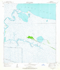 Catfish Lake 1934 topographic map preview