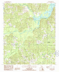 Cedarton 1985 topographic map thumbnail
