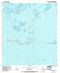 Central Isles Dernieres 1994 topographic map thumbnail