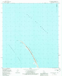 Chandeleur Light 1982 topographic map thumbnail