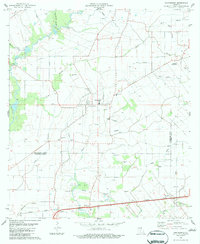 Chataignier 1983 topographic map thumbnail