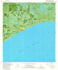Cheniere Au Tigre 1979 topographic map thumbnail