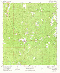 Chunchula 1982 topographic map preview