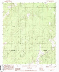 Clark Hollow 1982 topographic map thumbnail