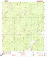 Clark Hollow 1982 topographic map thumbnail