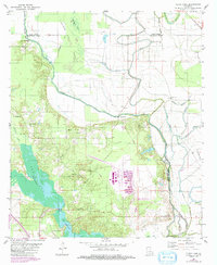 Clear Lake 1980 topographic map thumbnail