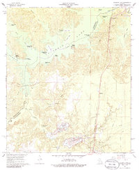 Cocodrie Lake 1967 topographic map thumbnail