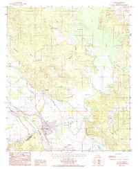 Colfax 1985 topographic map thumbnail