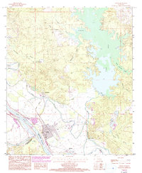 Colfax 1985 topographic map thumbnail
