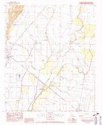 Collinston East 1982 topographic map thumbnail