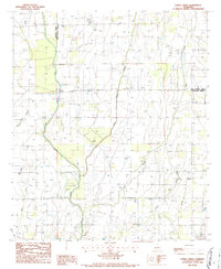 Congo Creek 1986 topographic map thumbnail