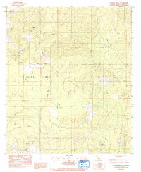 Coochie Brake 1983 topographic map thumbnail