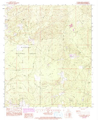 Coochie Brake 1983 topographic map thumbnail