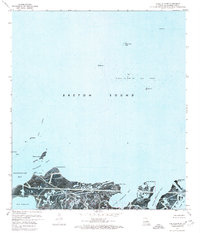 Coquille Point 1971 topographic map thumbnail