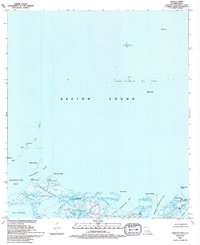Coquille Point 1993 topographic map thumbnail