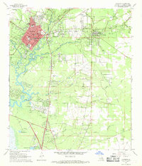 Covington 1968 topographic map thumbnail