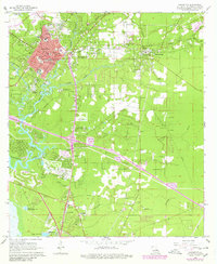 Covington 1968 topographic map preview