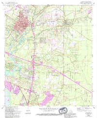 Covington 1968 topographic map thumbnail