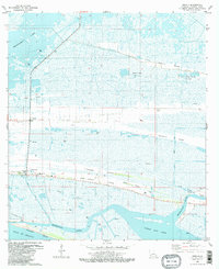 Creole 1982 topographic map thumbnail