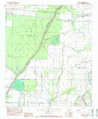 Crew Lake 1982 topographic map thumbnail