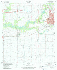 Crowley West 1983 topographic map thumbnail