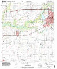 Crowley West 1998 topographic map preview