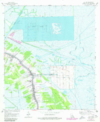 Cut Off 1963 topographic map thumbnail
