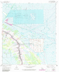 Cut Off 1963 topographic map thumbnail