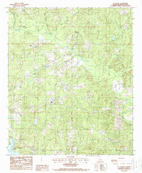 De Loutre 1988 topographic map thumbnail