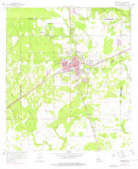De Quincy 1956 topographic map thumbnail