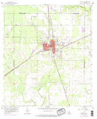 De Quincy 1956 topographic map thumbnail