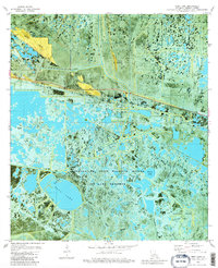 Deep Lake 1979 topographic map thumbnail
