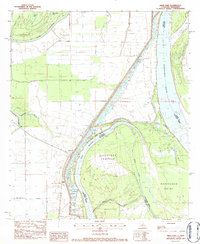 Deer Park 1983 topographic map thumbnail