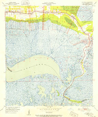 Delacroix 1951 topographic map thumbnail