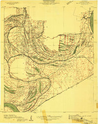 Delta Bridge topographic map thumbnail
