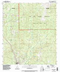 Dowden Creek 1994 topographic map thumbnail