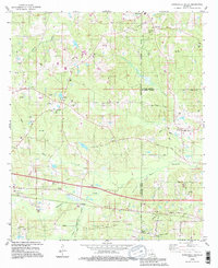 Downsville South 1994 topographic map thumbnail