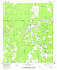 Doyline 1981 topographic map thumbnail