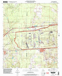 Doyline 1998 topographic map thumbnail