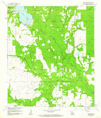 Dry Creek 1961 topographic map thumbnail