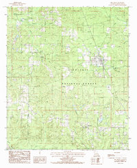 Dry Prong 1985 topographic map thumbnail