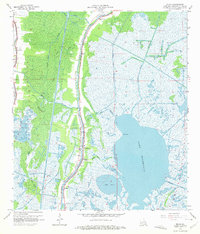 Dulac 1964 topographic map thumbnail