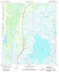 Dulac 1964 topographic map thumbnail
