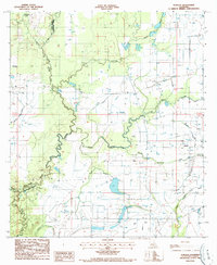 Duralde 1986 topographic map thumbnail