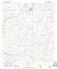 Duson 1983 topographic map thumbnail