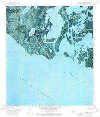 East Bay Junop 1974 topographic map thumbnail
