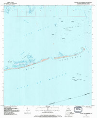 Eastern Isles Dernieres 1994 topographic map thumbnail