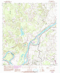Effie 1993 topographic map thumbnail