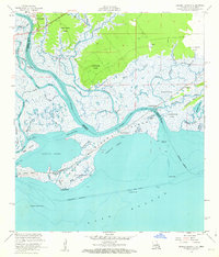 English Lookout 1956 topographic map thumbnail